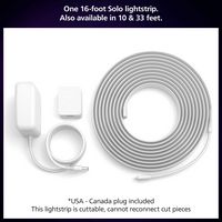 Philips - Hue Solo Lightstrip 5m (16ft) - White and Color Ambiance - Angle