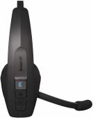 BlueParrott - Pro B350 Wireless Bluetooth Mono Headset with 98% AI Voice Isolation Mics and Light... - Angle