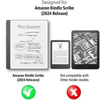 Antiglare Screen Protector, for Amazon Kindle Scribe (2024 Release) - Clear - Angle