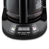 Hamilton Beach - 12 Cup Programmable Coffee Maker - BLACK - Angle