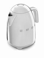 SMEG KLF03 7-cup Electric Kettle - Stainless Steel - Angle