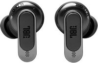 JBL - Tour Pro 3 True Wireless Noise Cancelling Earbuds - Black - Angle