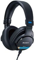 Sony - Professional Reference Closed Monitor Headphones - Black - Angle