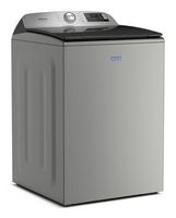 Maytag - 5.3 Cu. Ft. Smart Top Load Impeller Washer with Extra Power and Sanitize Cycle with Oxi ... - Angle