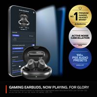 SteelSeries - Arctis GameBuds True Wireless Noise Cancelling Gaming Earbuds for PS5, PS4, PC, Swi... - Angle
