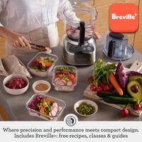 Breville - the Sous Chef 9-Cup Food Processor - Brushed Stainless Steel - Angle