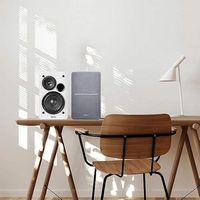 Edifier - R1280T Powered Bookshelf Speakers/Computer Speakers/Studio Monitor Speakers, 2.0 Active... - Angle