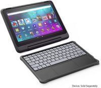 Made for Amazon Kids Bluetooth Keyboard (Comaptible with the Fire HD 10 Kids and Kids Pro tablet)... - Angle