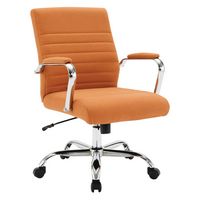 OSP Home Furnishings - Mid-Back Office Chair - Nutmeg - Angle