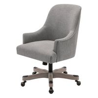 OSP Home Furnishings - Bradwell Office Chair - Fog - Angle