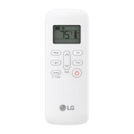 LG - 300 Sq. Ft. 7,000 BTU DOE Portable Air Conditioner - White - Angle