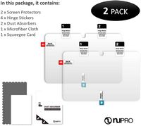 NuPro Anti-Glare Screen Protector for Amazon Fire 7 Tablet (12th generation, 2022 release), 2-pac... - Angle