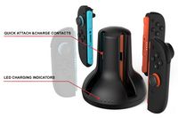 NEXT - Joy-Con 2 Quad Charging Station for Nintendo Switch 2 - Black - Angle