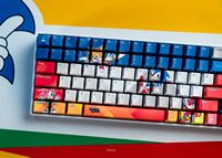 Higround - Basecamp 96+ 96% Wired Mechanical Lubed TTC Neptune Switch Gaming Keyboard with RGB Ba... - Angle