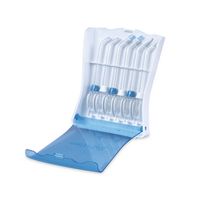 Waterpik - Water Flosser Tip Storage Case with 6 Tips - Blue - Angle