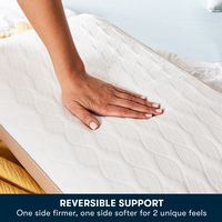 Serta - Align & Revive Gel Memory Foam Pillow Queen - Off-White - Angle