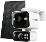 TP-Link - Tapo Wireless Dual-Lens, Pan-Tilt Security Camera 2K QHD , 360° Coverage, with Solar - ... - Angle