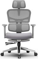 Newtral - Ergonomic High Back Office Mesh Chair with Footrest, Adaptive Lumbar Support, Adjustabl... - Angle