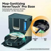 Shark - PowerDetect ThermaCharged Robot Vacuum & Mop with Heated Mop Cleaning NeverTouch Pro Base... - Angle