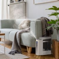 Vornado - MISTIC 8 Ultrasonic Humidifier, Top-Fill, Aromatherapy, Warm or Cool Mist Humidifier, H... - Angle