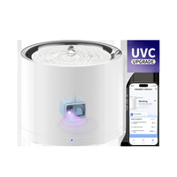 Petkit - Eversweet 3 Pro Bluetooth Stainless Water Fountain with Wireless Pump+UVC, Ultra Quiet f... - Angle