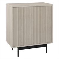 Camden&Wells - Dina Accent Cabinet - White Wash - Angle