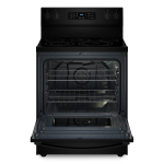 Whirlpool - 5.3 Cu. Ft. Freestanding Electric Range with Air Cooking Technology, No Preheat Air F... - Angle