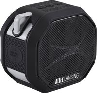 Altec Lansing - Bluetooth HydraTrek 2.0 EverythingProof Portable Speaker - Black/Gray - Angle