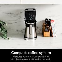 Ninja - DualBrew PRO 12-Cup Specialty Coffee System with Thermal Carafe, K-Cup Compatible, Hot Wa... - Angle