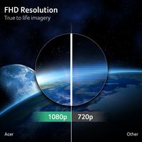 Acer - Nitro 27” FHD 1080P 280Hz 1m FreeSync Premium 1500R Curved Gaming Monitor with HDR (Displa... - Angle