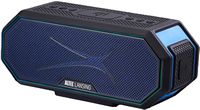 Altec Lansing - Bluetooth HydraBlast 2.0 EverythingProof Portable Speaker - Black/Blue - Angle