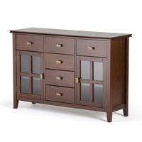 Simpli Home - Artisan Sideboard Buffet - Russet Brown - Angle