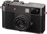 Fujifilm - X half Premium Compact Camera - Charcoal Silver - Angle