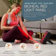 LifePro - Red Light Therapy Panel – Near Infrared for Pain, Inflammation & Skin Health, 60 LEDs t... - Angle