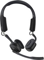 Shokz OpenMeet, Wireless Bone Conduction Headset - Black - Angle
