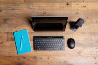 JLab - GO Bundle - GO Mouse and Keyboard Set - Black - Angle