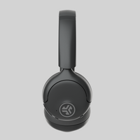 JLab - GO LUX ANC Wireless On-Ear Headphones - Graphite - Angle