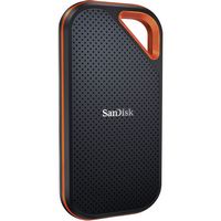 SanDisk - Extreme Pro Portable 4TB External USB-C NVMe SSD - Black - Angle