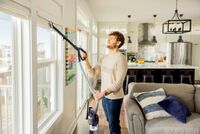 BISSELL - CleanView Compact Turbo Upright Vacuum - Black / Grapevine Purple - Angle