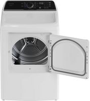 Frigidaire - 7 Cu. Ft. Electric Dryer - White - Angle