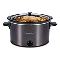 Hamilton Beach - 10 Quart Slow Cooker - BLACK - Angle