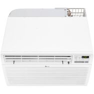 LG - 14,000 BTU 700 Sq. Ft. 230V In Wall Air Conditioner with Remote - White - Angle