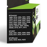 HP - 61XL High-Yield Ink Cartridge - Black - Angle