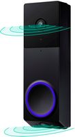 Wyze - Duo Cam Video Doorbell, 2 Cameras,  Wired/Battery Operated, 2k Security Camera, 2-Way Audi... - Angle