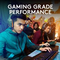 Logitech - Prodigy G213 Full-size Wired Membrane Gaming Keyboard with RGB Backlighting - Black - Angle