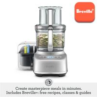 Breville - the Sous Chef 16 Food Processor - Black Truffle - Angle