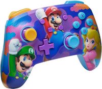 PowerA - Enhanced Wireless Controller for Nintendo Switch - Color Splash Heroes - Angle