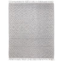 Simpli Home - Jeffers 8 x 10 Area Rug - Ivory,Brown - Angle