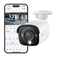 Reolink - Indoor/Outdoor Add On or Stand Alone Wired PoE 4K+ 12MP Security Bullet IP Camera, Smar... - Angle