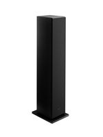 Sony - 3-way 4-driver hi-res Floor-Standing speaker (2025) each - Black - Angle